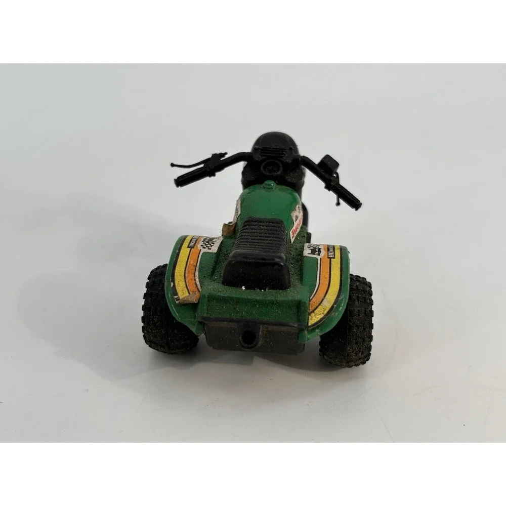 Vintage Koni 250 Texaco Three 3 Wheeler Trike Pull Back Toy Green‎